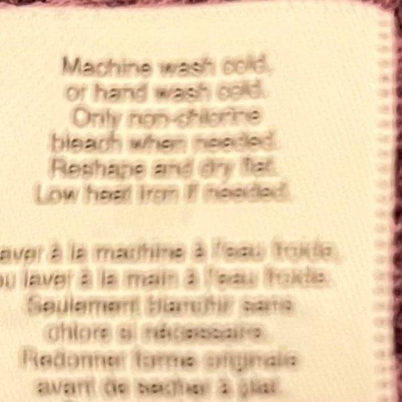 Coldwater Creek Lightweight Mock Neck Lavender Waffle-Weave Pullover Sz 1X - Picture 5 of 5